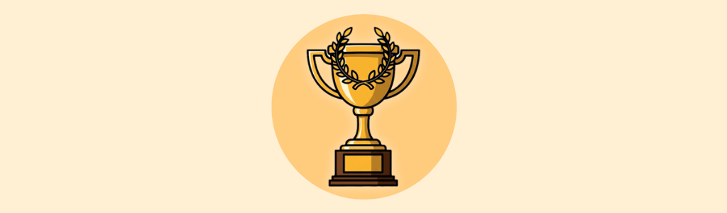 2D view of a trophy